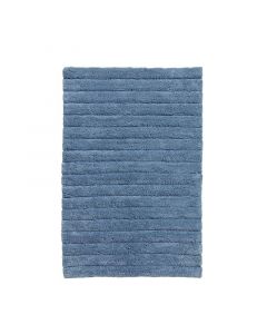 Seahorse  badmat  Board, streep   Denim blauw  zware kwaliteit 100% katoen