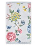 Pip Studio Badgoed Good evening Wit   zachte velours  badstof, diverse maten, 100% katoen