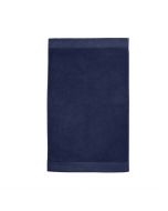 Seahorse Hotel badmat Pure marine blauw zware kwaliteit 100% katoen 50x90
